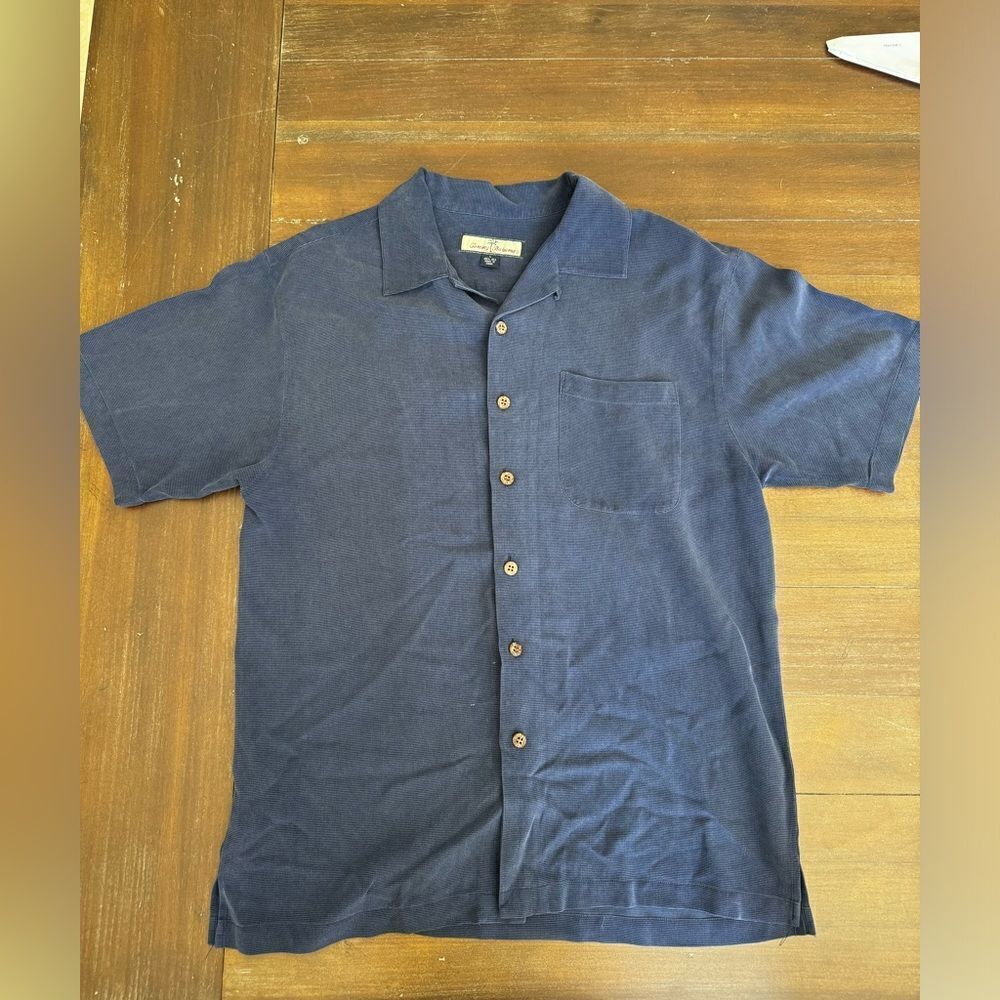 Tommy Bahama Blue Men’s Shirt L